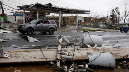Las consecuencias del paso del huracán María en Puerto Rico