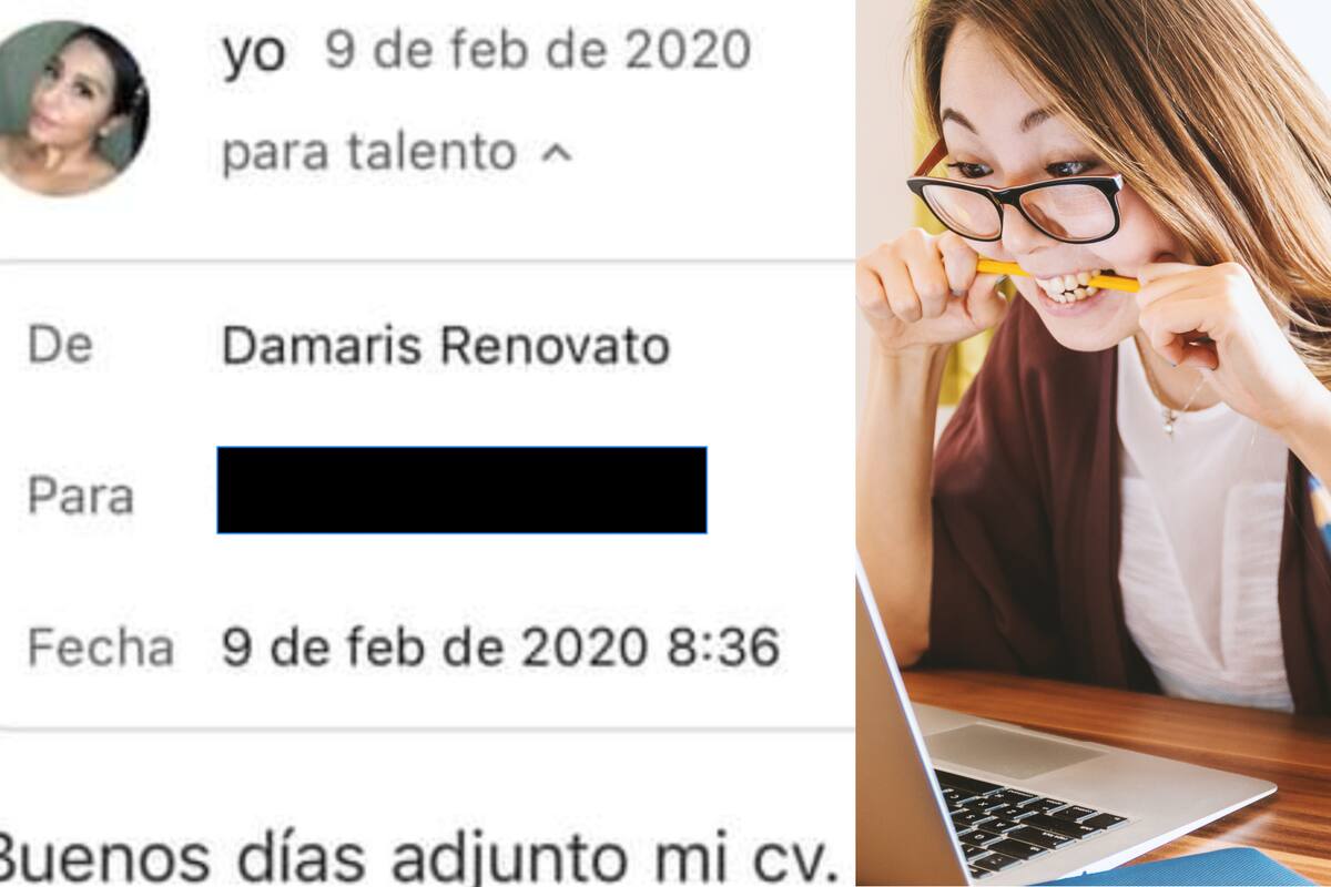 Damaris no entendía la razón por la que nadie contestaba a su CV