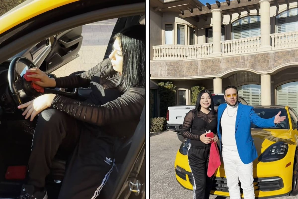 Damaris Tirado mostró qué encontró en el auto de un cantante famoso que limpió