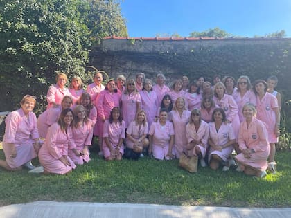 Damas de rosa