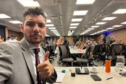 Damián Arabia, diputado de LLA y titular de la Comisión del Mercosur en la Cámara baja