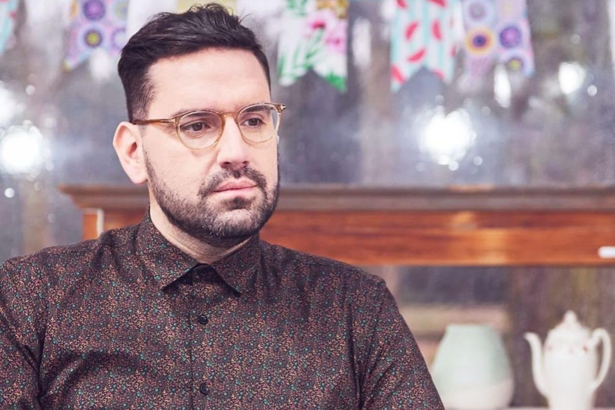 Damián Betular no pudo disimular su enojo ante el participante (Captura de video)