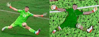 Damián De Santo optó por la histórica atajada del arquero de la Selección