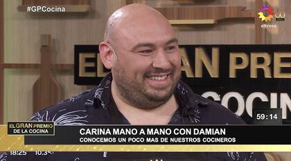 Damián, además de compartir detalles de su vida, recibió elogios de la conductora: "Sos un gran tipo, lo sabemos porque te conocemos mucho", le dijo Zampini