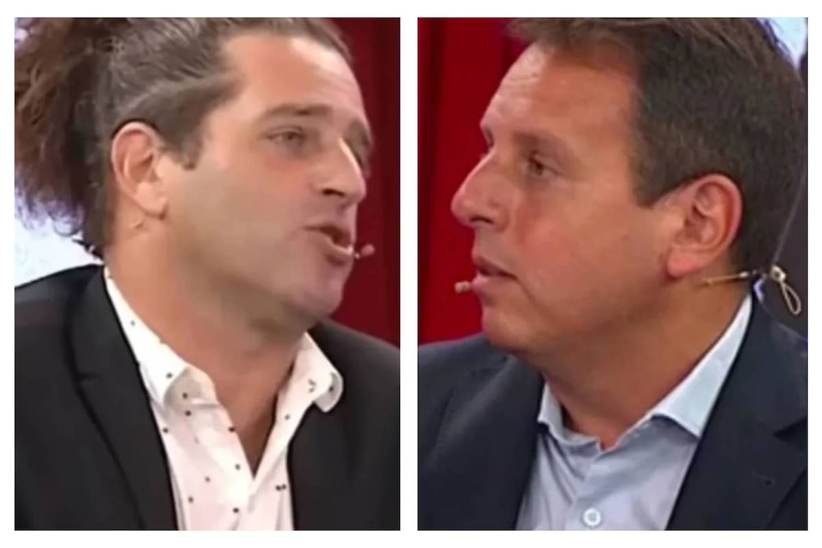 Damián Manusovich y Marcelo Sottile