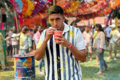 Damián Pérez Roa, futbolista argentino en la segunda división de la India