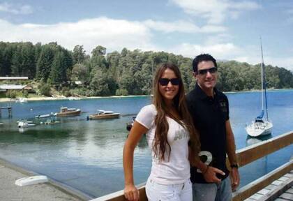 Damián Stefanini y su esposa, Antonella