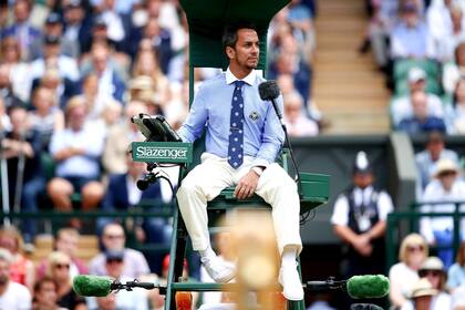 Damián Steiner, el umpire argentino en Wimbledon que fue despedido por la ATP