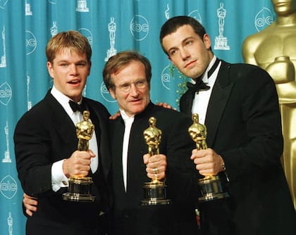 Damon, Williams, Affleck y sus Oscar
