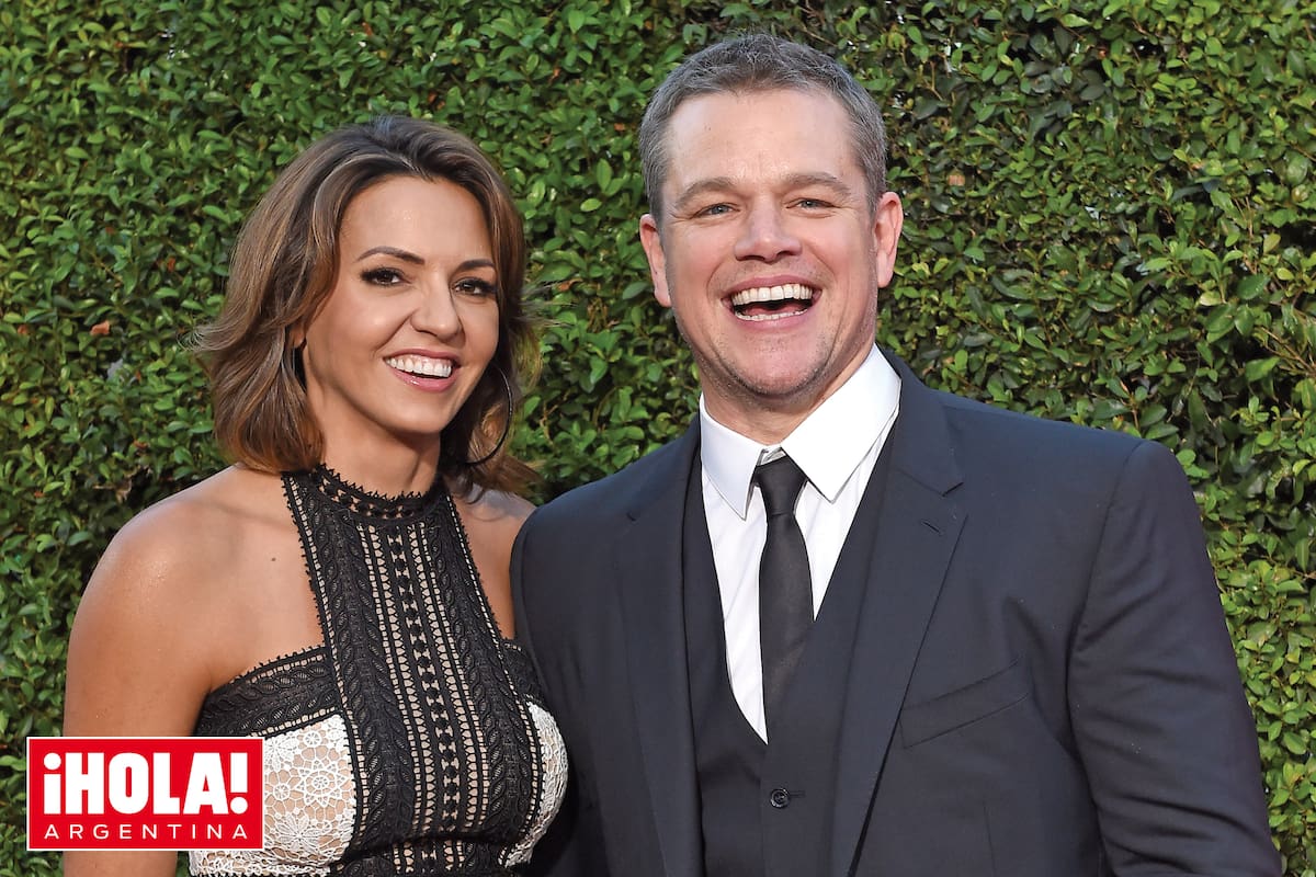 Damon y su mujer, la argentina Luciana Barroso, están juntos desde hace 18 años. En 2013 cumplieron el sueño de comprarse su propio refugio zen en el exclusivo barrio de Pacific Palisades.