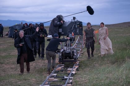 Damon y Zendaya siguen las indicaciones del director
