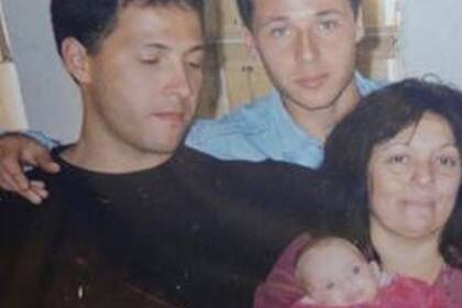 Damonte con su hermano David