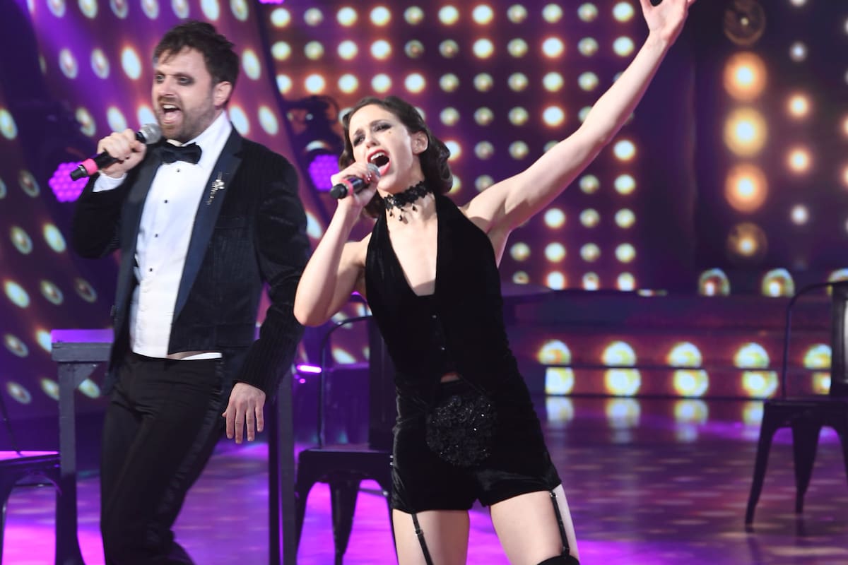 Dan Breitman y Flor Anca se animaron a Cabaret
