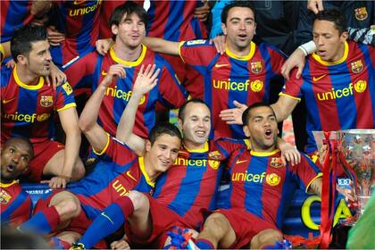 Dani Alves compartió plantel con Lionel Messi en el Barcelona