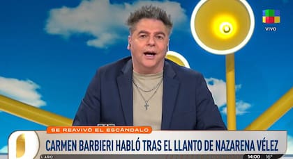 Daniel Ambrosino fue el encargado de revelar la drástica decisión que tomó Fede Bal tras el escándalo con Barbie Vélez (Foto: Captura TV)