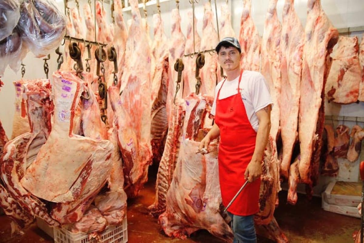 Daniel "Billy" Oyarzún, al otro día de haber sido declarado "no culpable" de vuelta en la carnicería