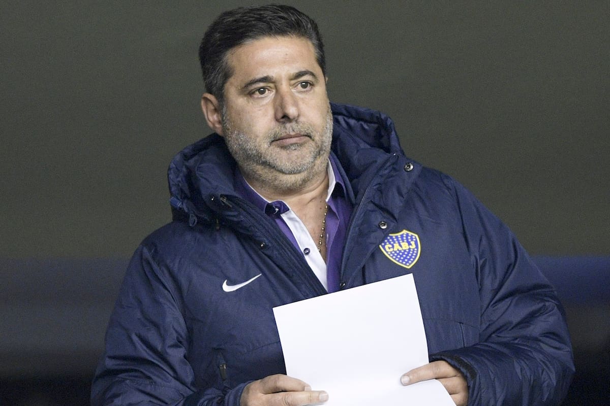 Daniel Angelici, presidente de Boca