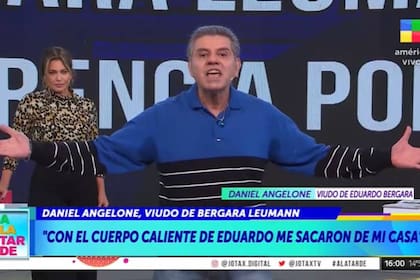 Daniel Angelone, el viudo de Eduardo Bergara Leumann, realizó un vehemente descargo contra la justicia y la familia del artista