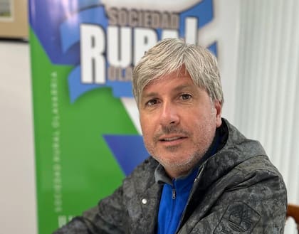 Daniel Ayçaguer, presidente de la Sociedad Rural de Olavarría