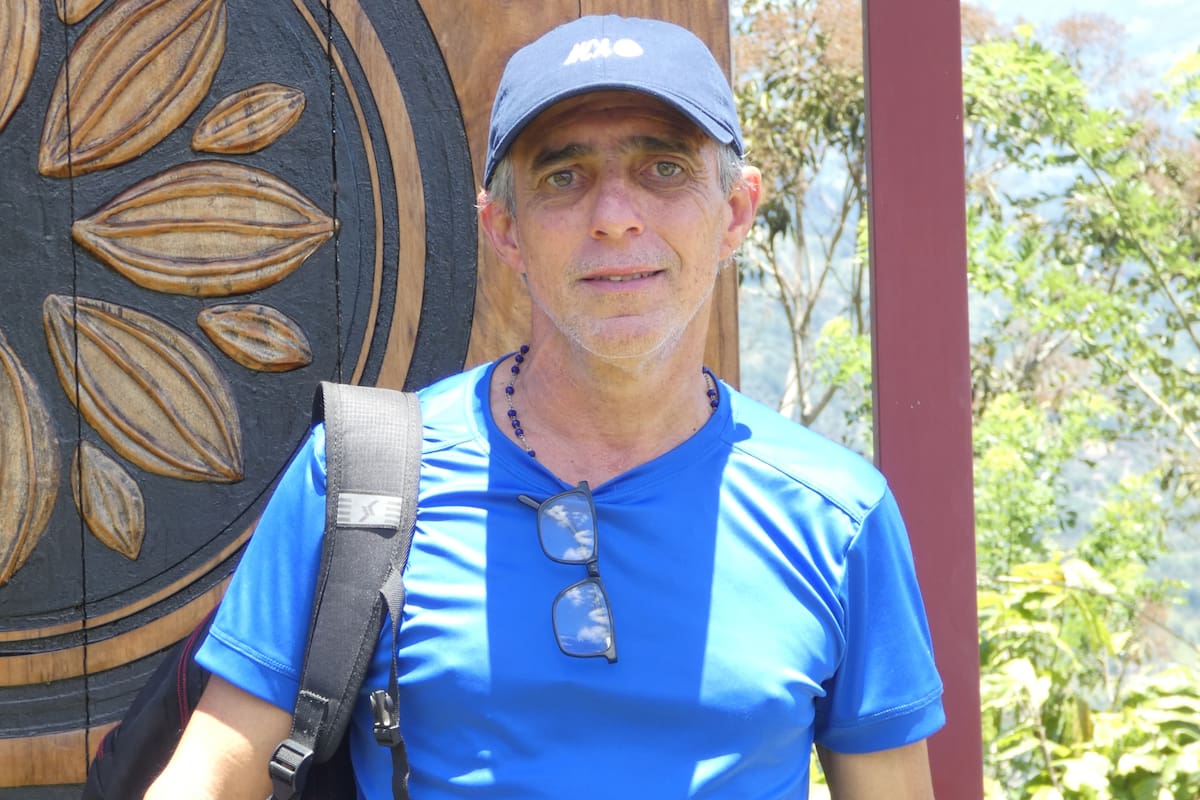 Daniel Bruno durante la primera jornada técnica del IICA en Costa Rica, a donde fue invitado junto a otros líderes rurales de la Argentina