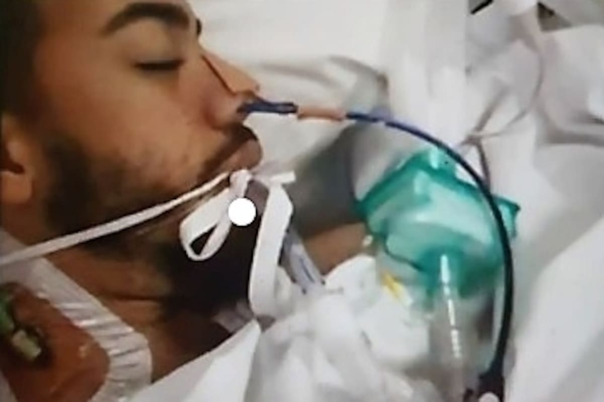 Daniel Cain permaneció un largo período en el hospital y estuvo en coma