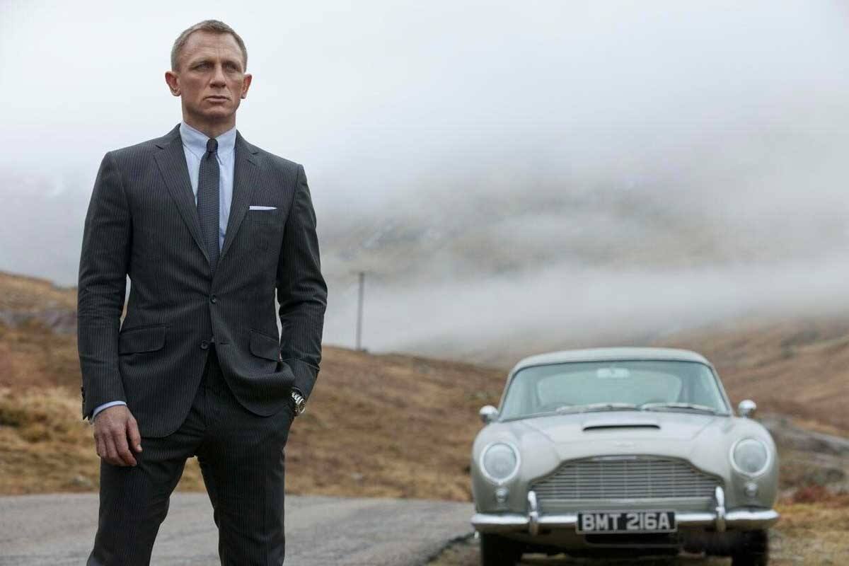Daniel Craig como James Bond, pura elegancia