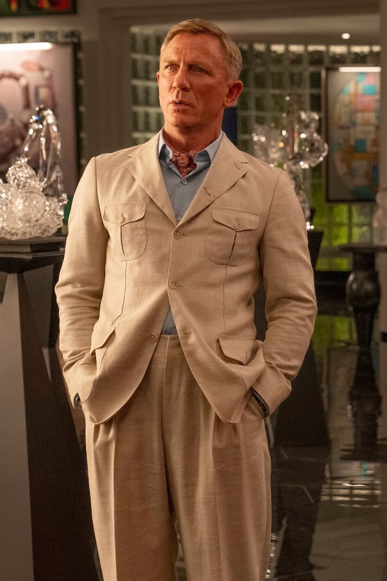 Daniel Craig en Glass Onion: Un misterio de Knives Out