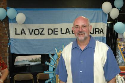 Daniel, dentro del predio del Festival Argentino. - festivalargentino.org/