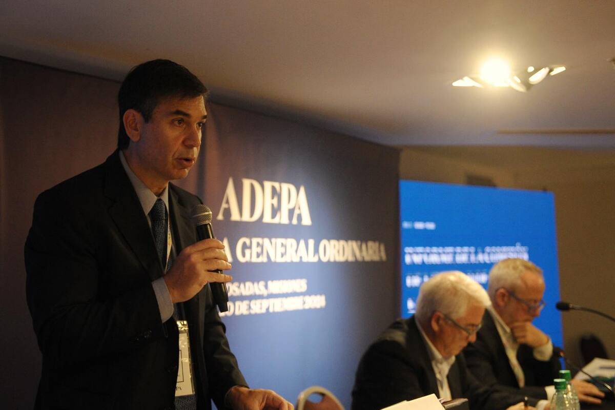 Daniel Dessein, presidente de la Comisión de Libertad de Prensa de ADEPA