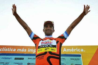 Daniel Díaz festejó su segundo triunfo en el Tour de San Luis