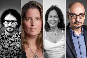 Daniel Ferreira, Agustina Bazterrica, Alina Gadea y Sérgio Rodrigues
