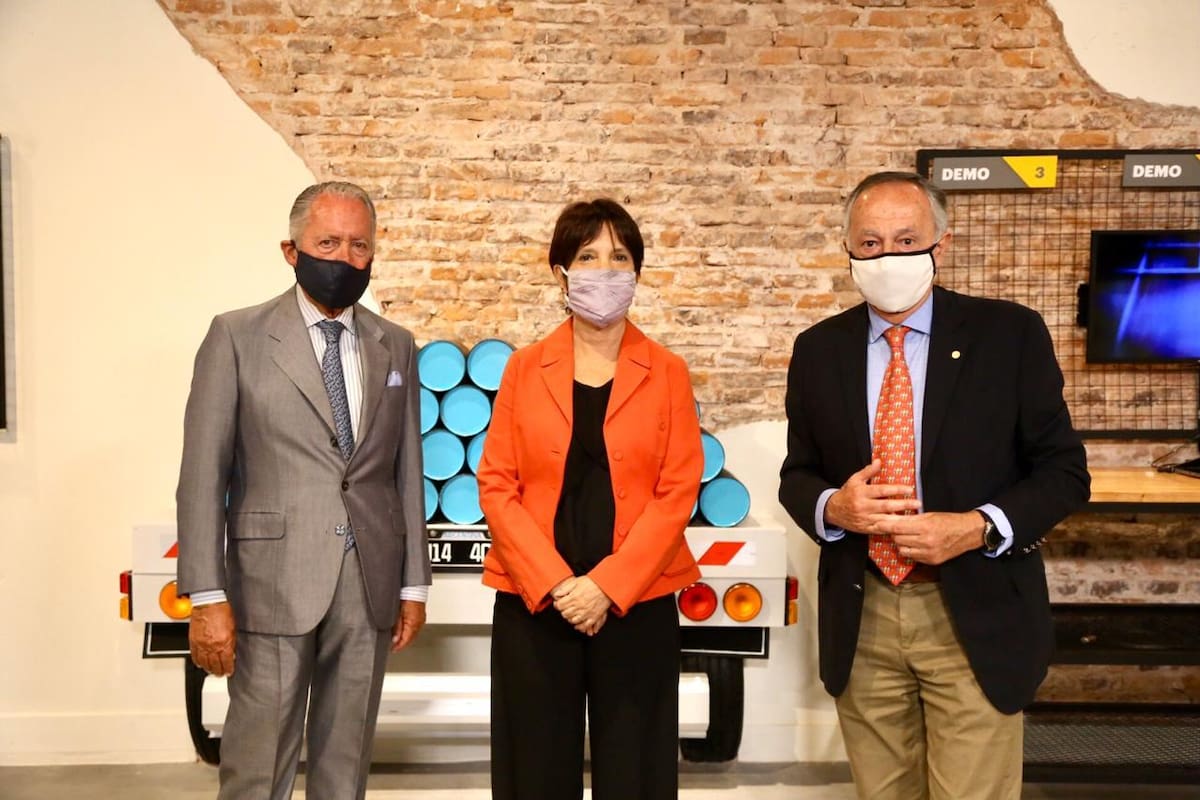 Daniel Funes de Rioja, Mercedes Marcó del Pont y Miguel Acevedo