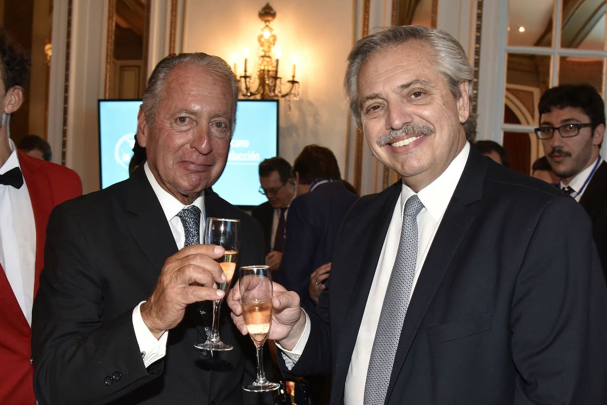 Daniel Funes de Rioja y Alberto Fernández.
