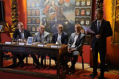 Daniel Gerold, Jorge Augusto Sapag, Marcos Bulgheroni y Nicolás Gandoni fueron parte de la conversación presentada por Daniel López