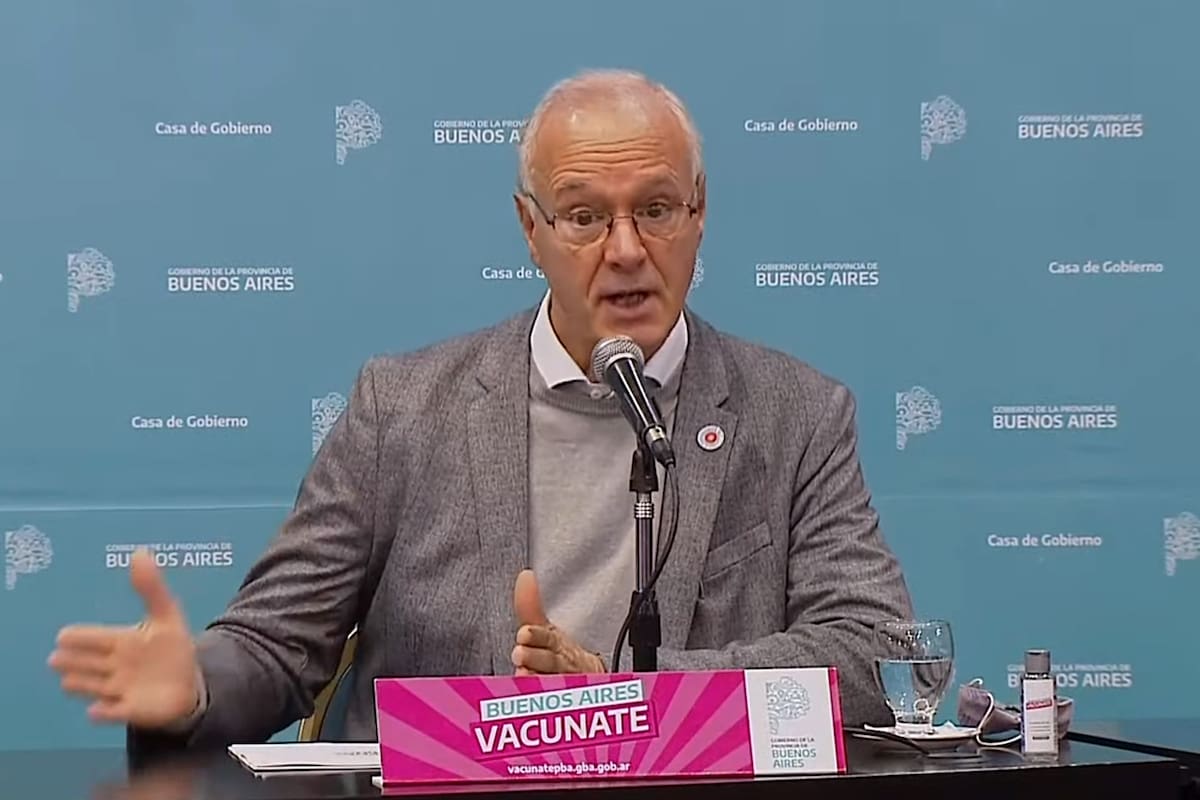 Daniel Gollán da el reporte de la situación en la provincia de Buenos Aires