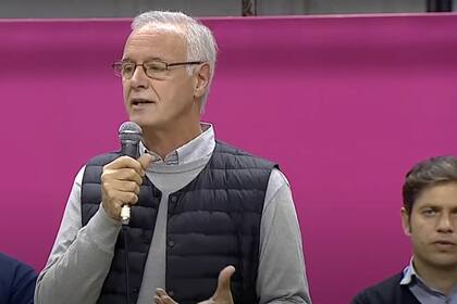 Daniel Gollán, en Olavarria