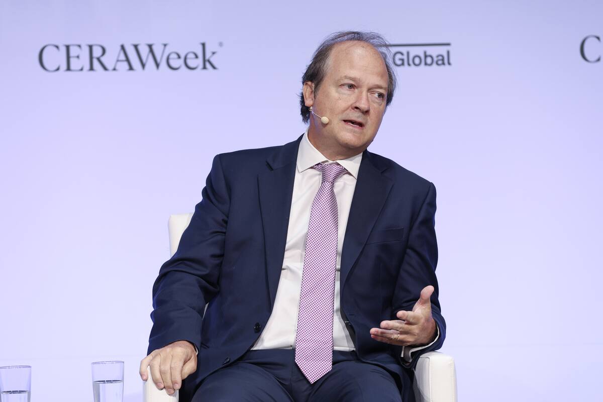 Daniel González, secretario coordinador de Energía y Minería, en la CERAWeek by S&P