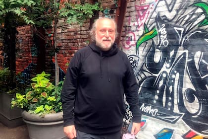 Daniel Grinbank, en Nueva York, casi 20 años después de su intervención como aportante de futbolistas al Independiente que presidía Andrés Ducatenzeiler, de quien se distanció a mediados de 2003.