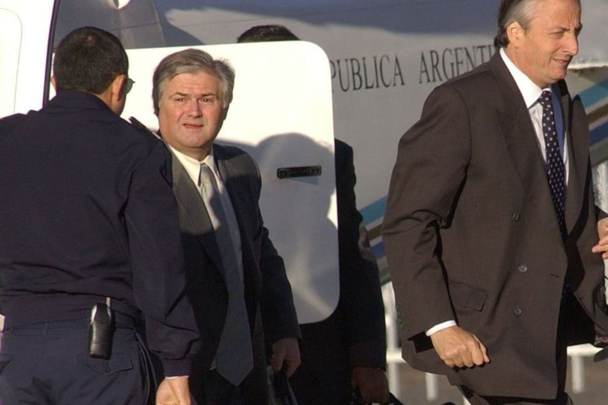 Daniel Muñoz, cuando era secretario de Néstor Kirchner