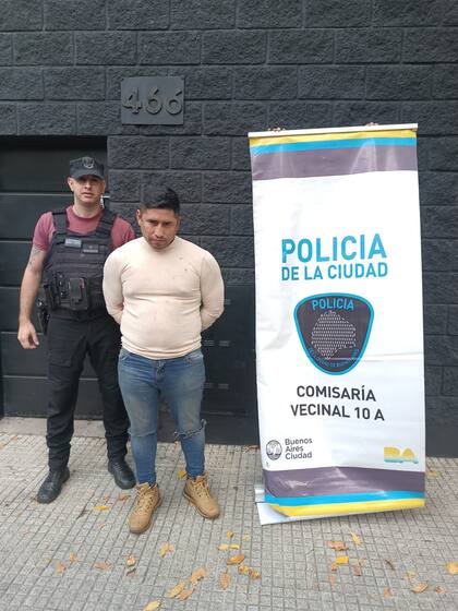 Daniel Orihuela, el detenido
