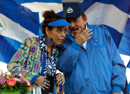 Daniel Ortega y Rosario Murillo