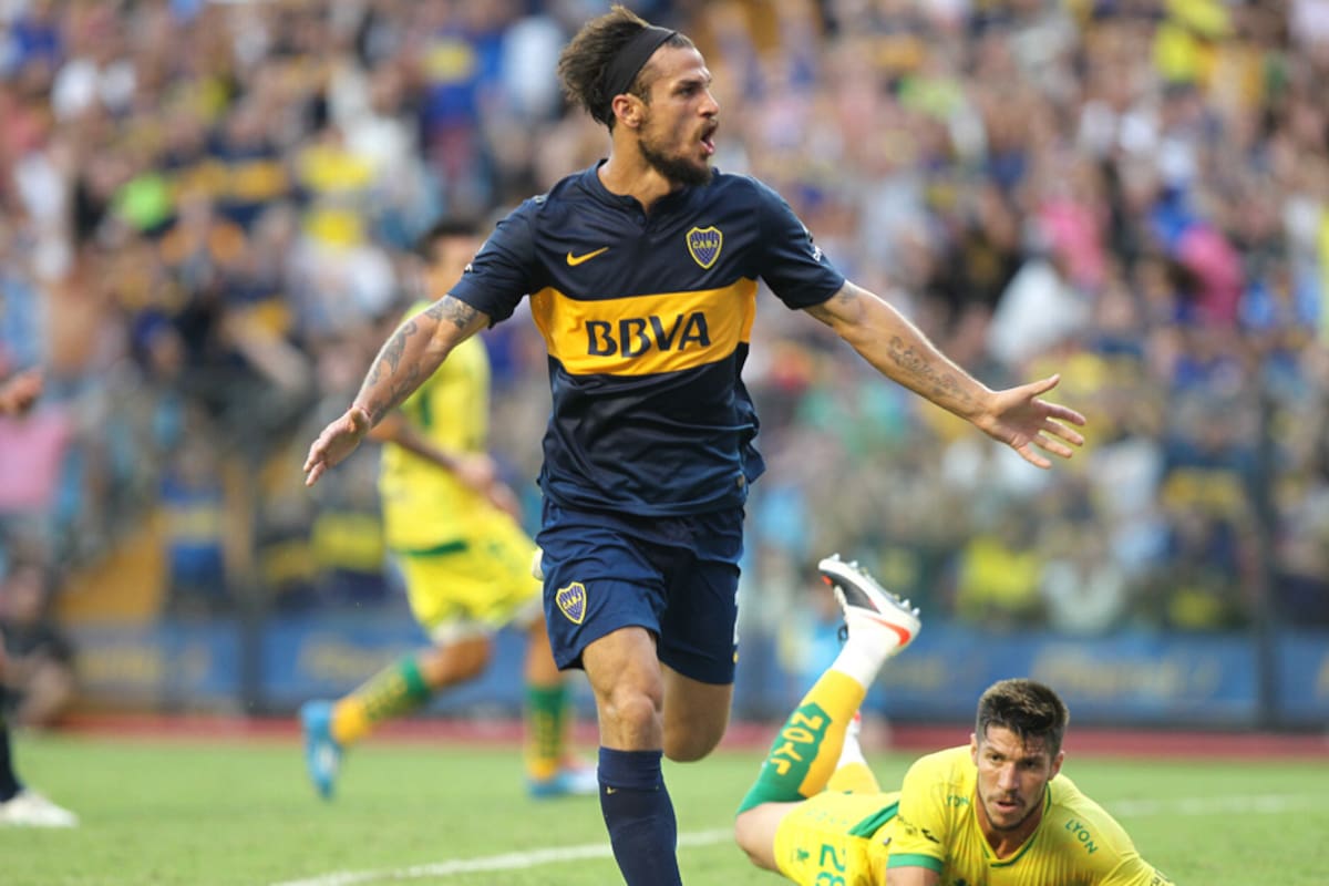 Daniel Osvaldo, goleador implacable de Boca