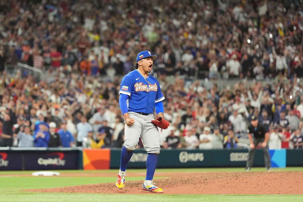 Daniel Palencia, el lanzador de Venezuela que había abandonado su sueño de ser beisbolista y ahora es campeón del World Baseball Classic