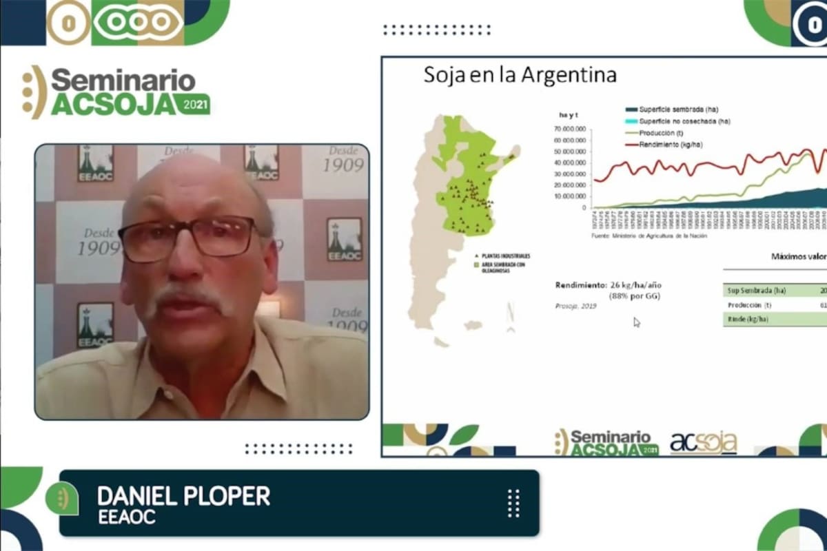 Daniel Ploper, ingeniero agrónomo de la Estación Experimental Agroindustrial Obispo Colombres (EEAOC)