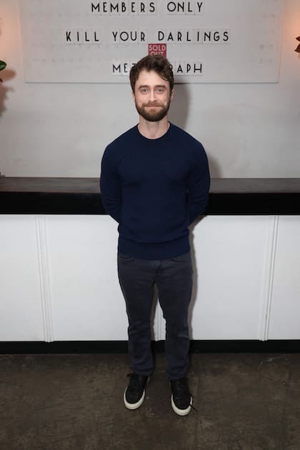 Daniel Radcliffe en una proyección de su película Kill Your Darlings en la ciudad de Nueva York
