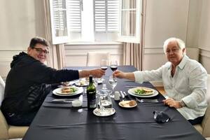 Daniel Rodríguez, exintendente de la Quinta de Olivos, y el broker Héctor Martínez Sosa