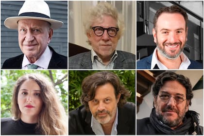 Daniel Sabsay, Marcelo Gioffré, Marcelo Duclos, María Victoria Baratta, Alejo Schapire y Pablo Avelluto