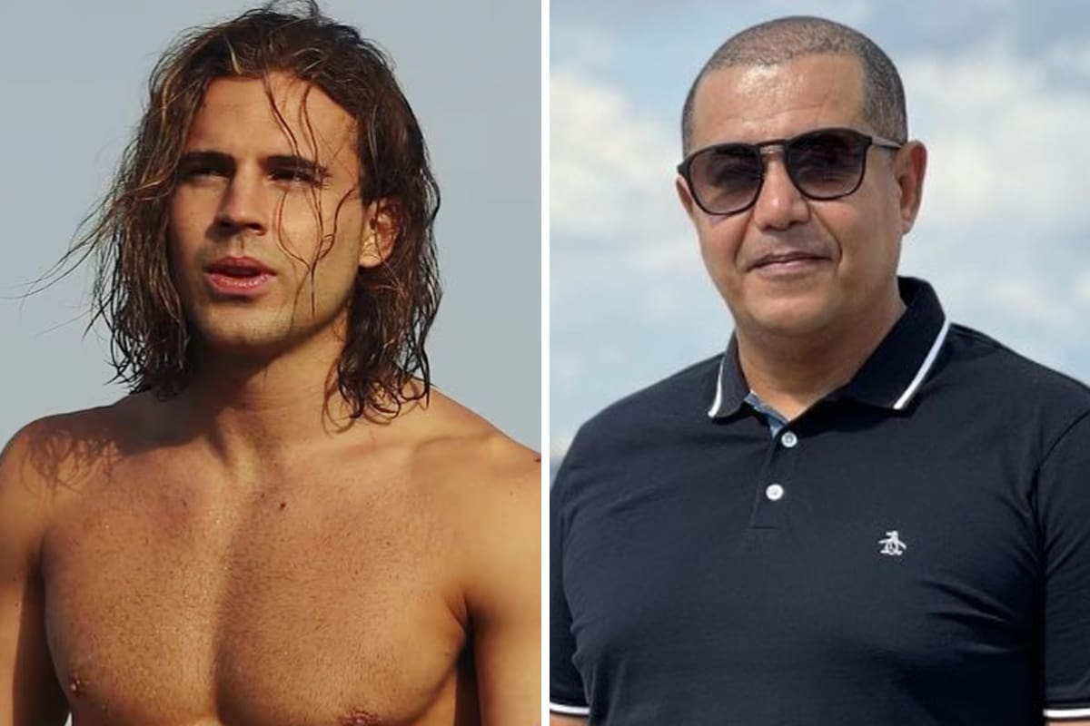 Daniel Sancho, hijo del reconocido actor español Rodolfo Sancho, y el cirujano colombiano Edwin Arrieta