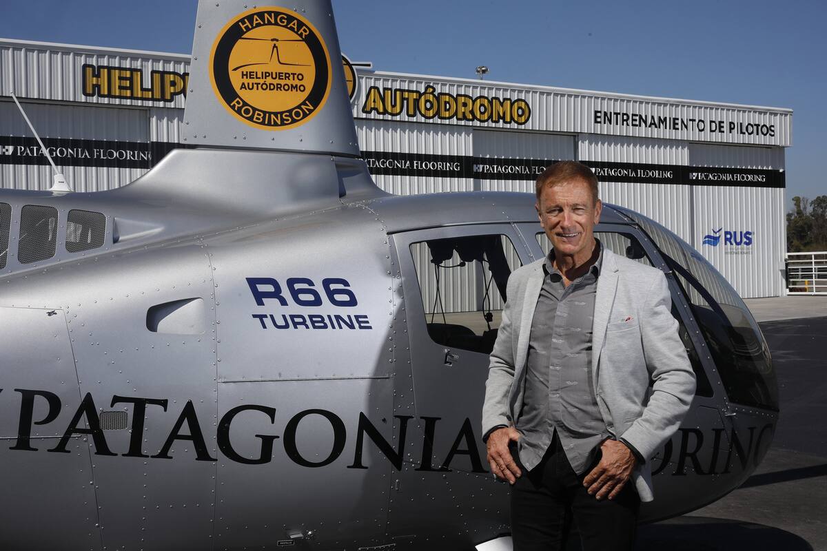 Daniel Saramaga: "Hay una demanda potencial importante y mucho terreno para crecer. En la Argentina, el parque de helicópteros ronda las 300 naves mientras que solo en San Pablo hay más de 2000″