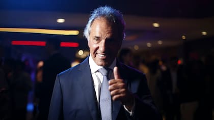 Daniel Scioli en la ceremonia de los Premios Olimpia